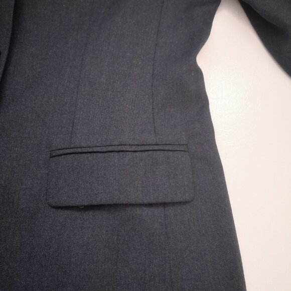 Jones New York Essentials Ladies Navy Wool Blazer / Coat - Picture 5 of 11